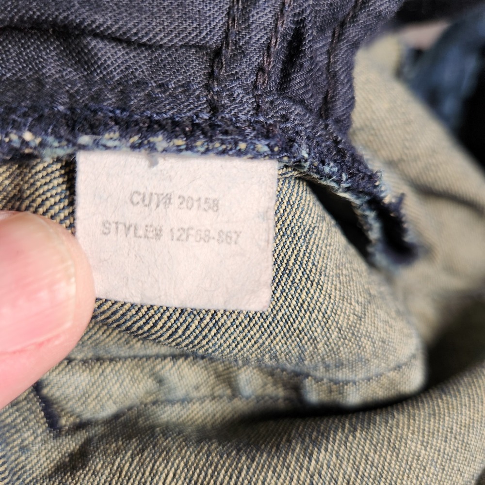 Ralph Lauren Jeans Women's 34X35 (Tag 30) Blue Flared Black Label 867 - Picture 10 of 16